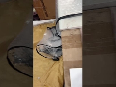 透明フィルムドアのカーテン