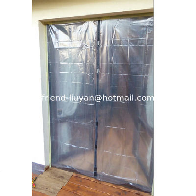 Customized Film Transparent PVC Door Dust Proof Foil Door Warm Keep Membrane Door